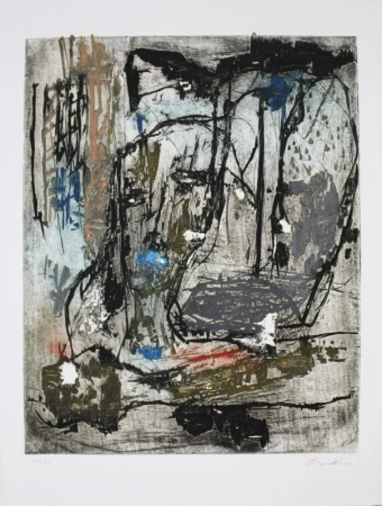 Etching And Aquatint Bissière - Reveil à l'aube / Dawn Awakening