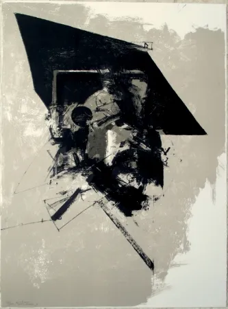 Lithograph Bitran - Composition