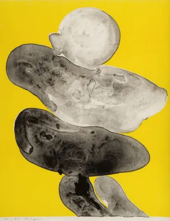 Lithograph Blais - Composition