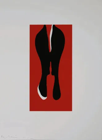 Lithograph Blais - Composition, 1995 - Hand-signed!