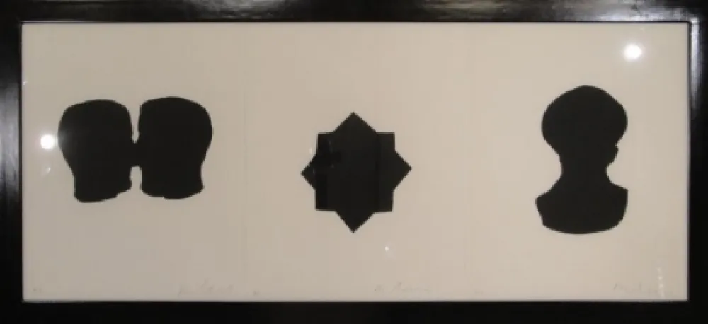 Etching Blais - Untitled triptych