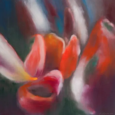 No Technical Bleckner - Five Tulips