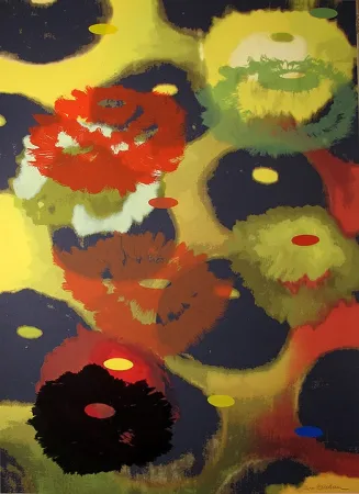 Screenprint Bleckner - PS I