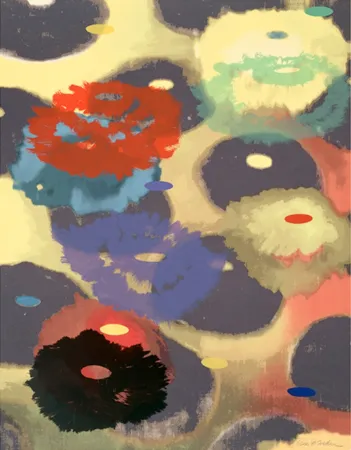 Screenprint Bleckner - PS III