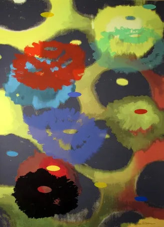 Screenprint Bleckner - PS III