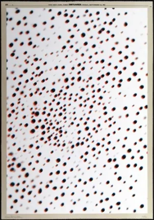 Lithograph Bleckner - September 23rd