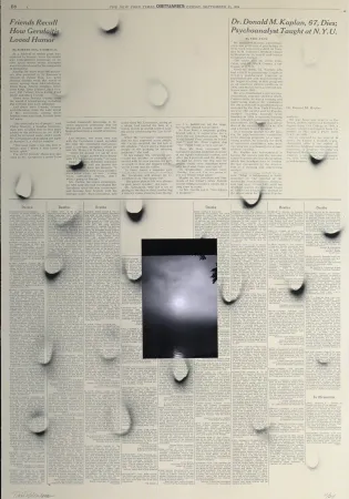 Lithograph Bleckner - September 23rd bis (variant 5)