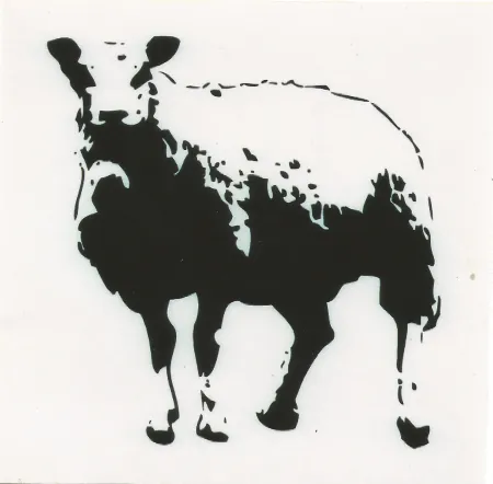 Screenprint Blek Le Rat - Sheep (baah)