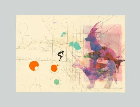 Lithograph Boetti - Boetti A4