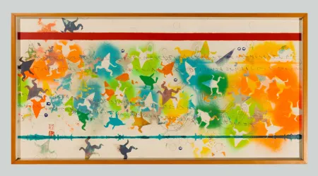 Screenprint Boetti - Rane