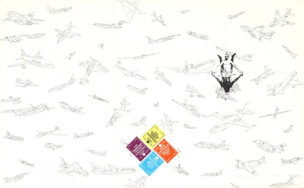 Screenprint Boetti - Twinings