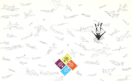 Screenprint Boetti - Twinings