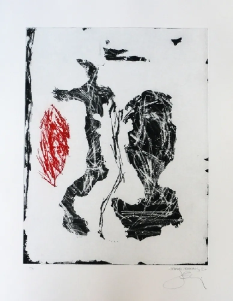 Etching And Aquatint Bohary - Scribe