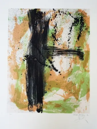 Lithograph Bohary - Summer fall