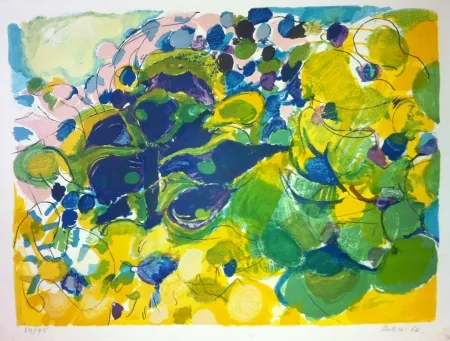 Lithograph Bolin - Composition 2