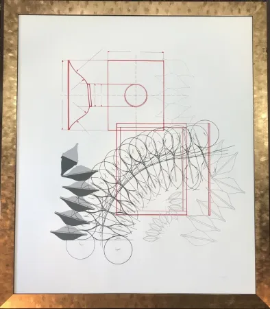 Lithograph Bonalumi - Senza titolo 