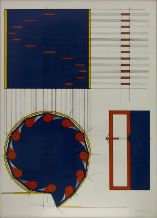 Screenprint Bonalumi - SENZA TITOLO