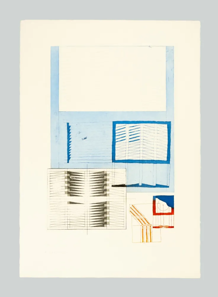 Lithograph Bonalumi - Superficie