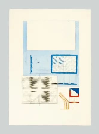 Lithograph Bonalumi - Superficie