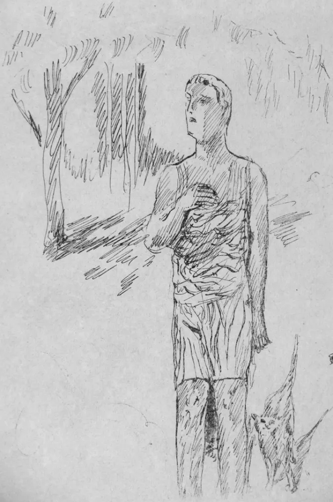 Lithograph Bonnard - In attesa di Santa Monica