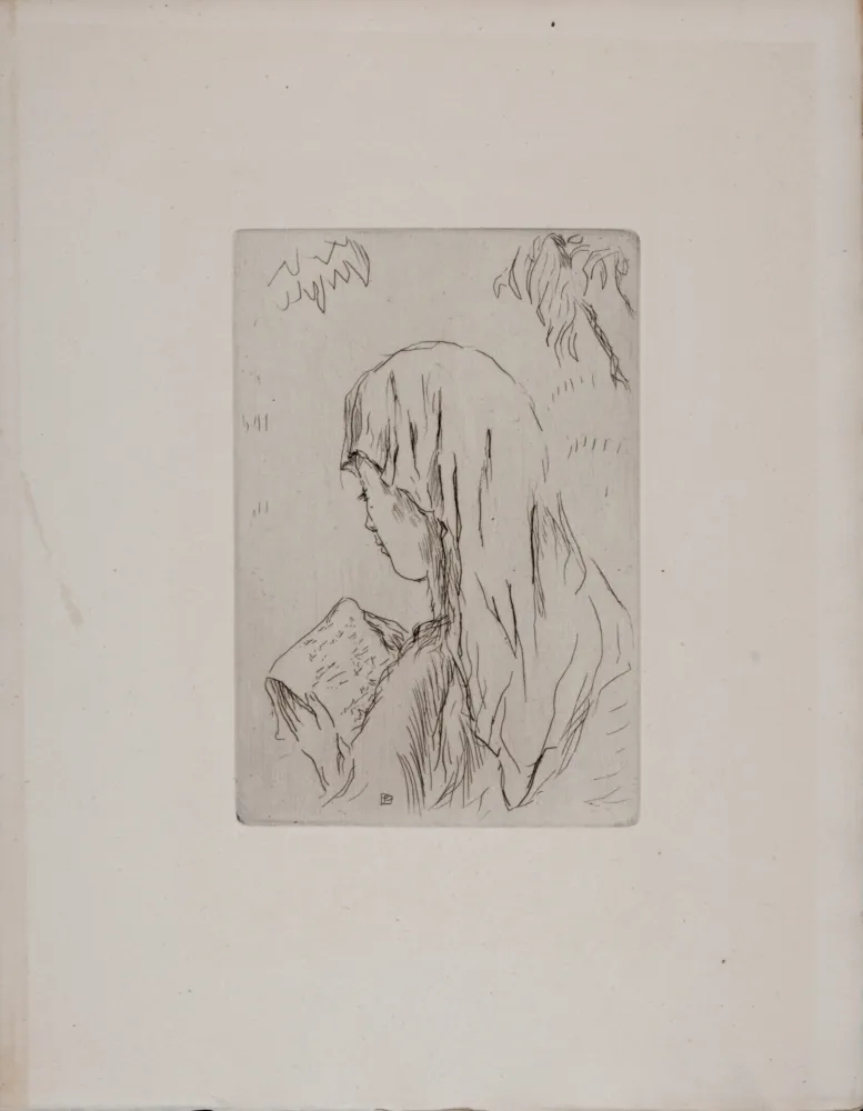 Engraving Bonnard - La Vie de Sainte Monique (A), 1930
