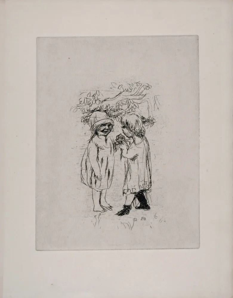 Engraving Bonnard - La Vie de Sainte Monique (B), 1930