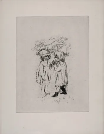 Engraving Bonnard - La Vie de Sainte Monique (B), 1930