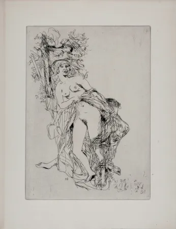Lithograph Bonnard - La Vie de Sainte Monique (D), 1930