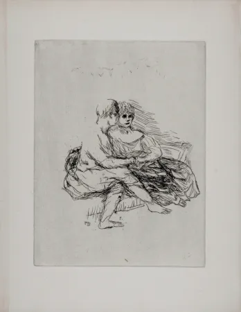 Engraving Bonnard - La Vie de Sainte Monique (E), 1930