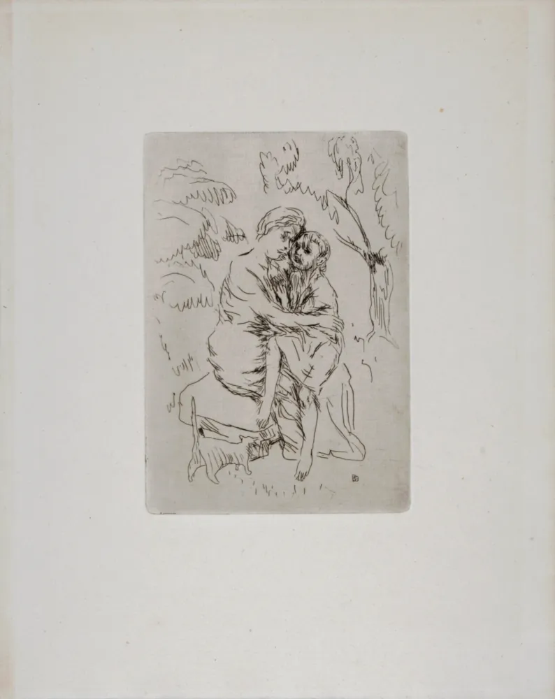 Engraving Bonnard - La Vie de Sainte Monique (F), 1930