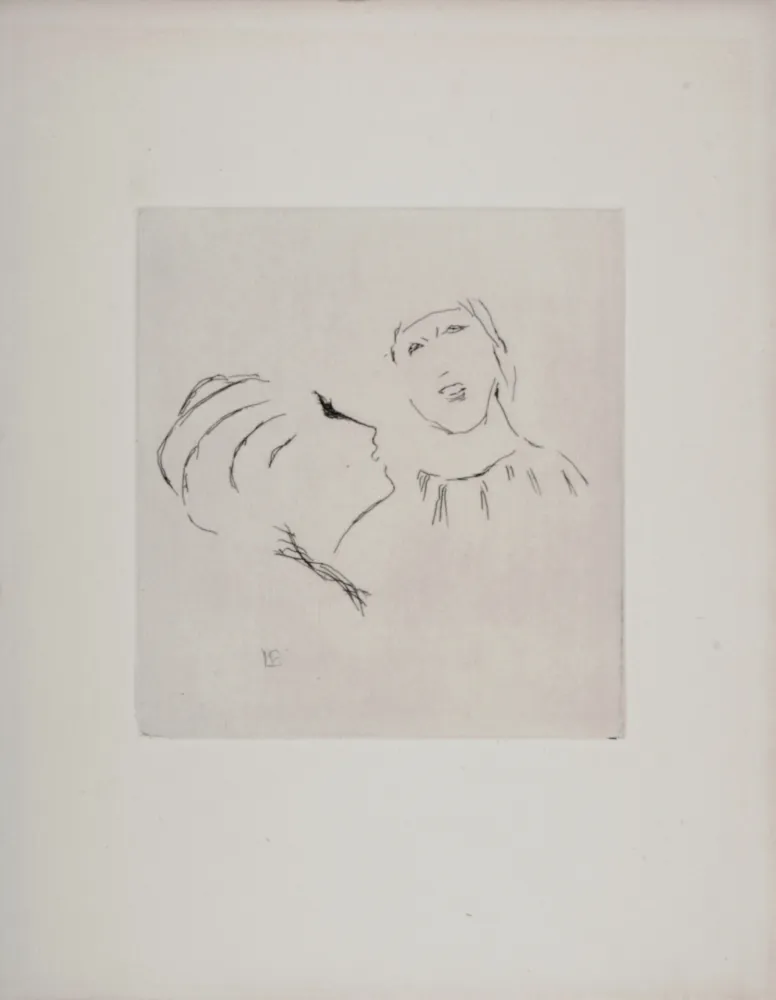 Engraving Bonnard - La Vie de Sainte Monique (I), 1930