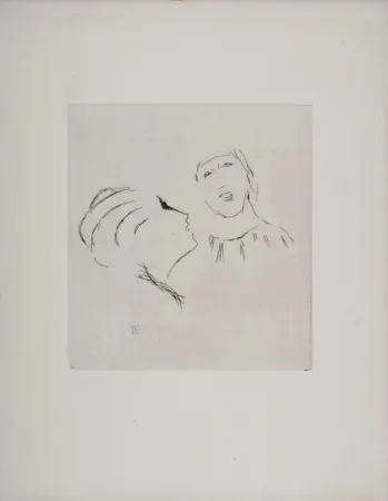 Engraving Bonnard - La Vie de Sainte Monique (I), 1930
