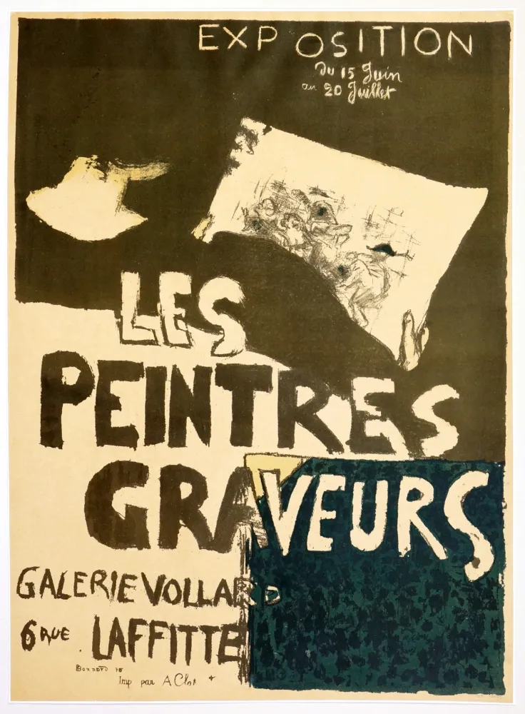 Lithograph Bonnard - Les peintres graveurs