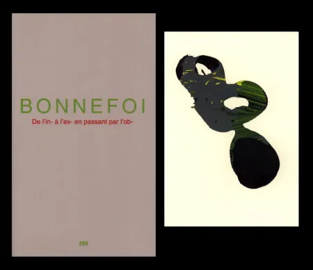 Illustrated Book Bonnefoi - L'Art en écrit  