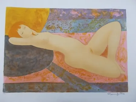 Lithograph Bonnefoit - La bôhème de mon coeur