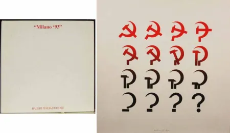 Screenprint Boriani - MILANO 93