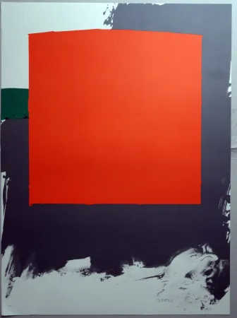 Lithograph Borrell Palazón - A.L. BARCELONA 90