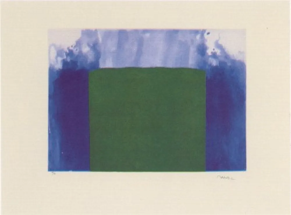 Etching Borrell Palazón - Etching with collage