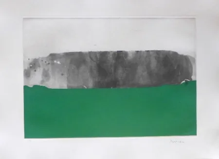 Etching Borrell Palazón - Paisatge 1