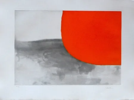 Etching Borrell Palazón - Paisatge 2