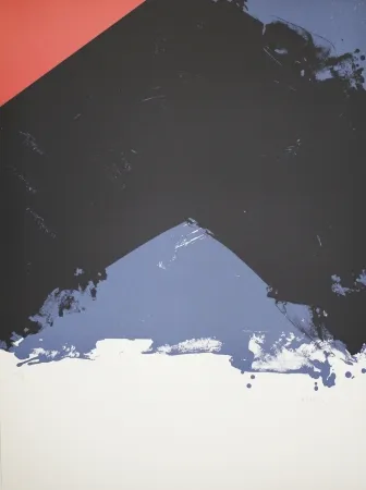 Lithograph Borrell Palazón - Untitled