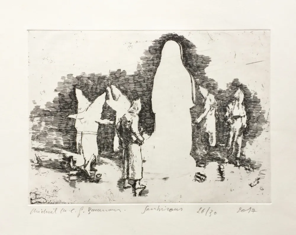 Etching Borremans - Soubirous