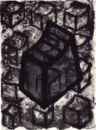 Etching Boshier - Contained Though II. Flow