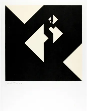 Woodcut Bosshard - Variation 12