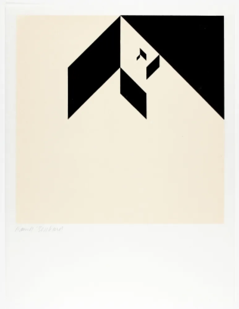 Woodcut Bosshard - Variation 2