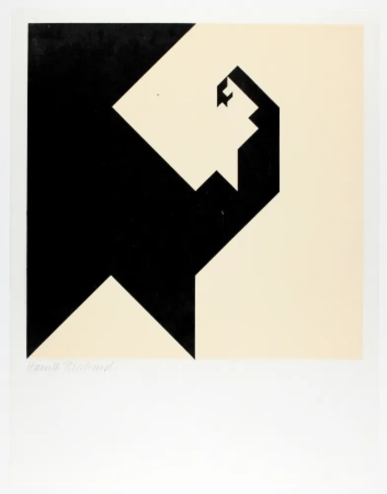 Woodcut Bosshard - Variation 5