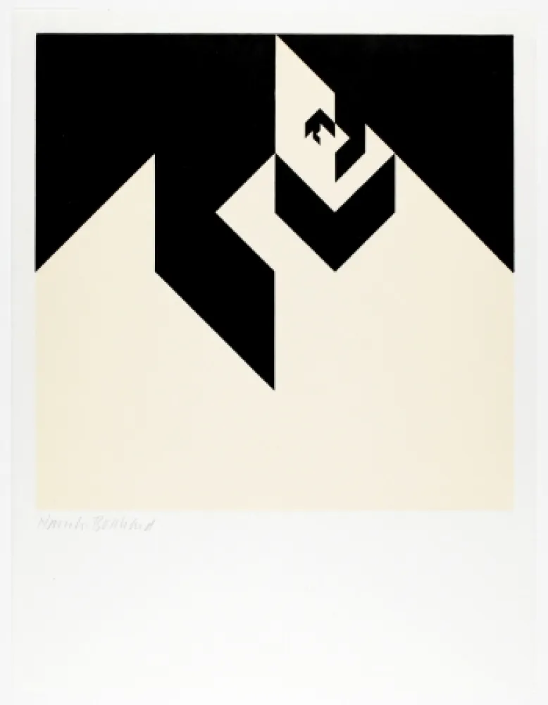 Woodcut Bosshard - Variation 6