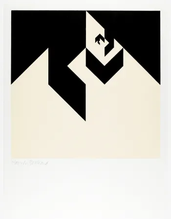 Woodcut Bosshard - Variation 6