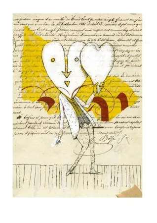 Numeric Print Botti  - DOUBLE CŒUR