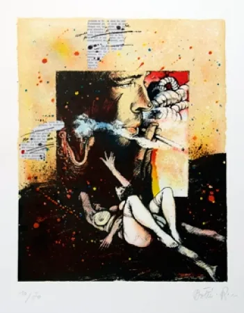 Lithograph Botti  - Sans titre